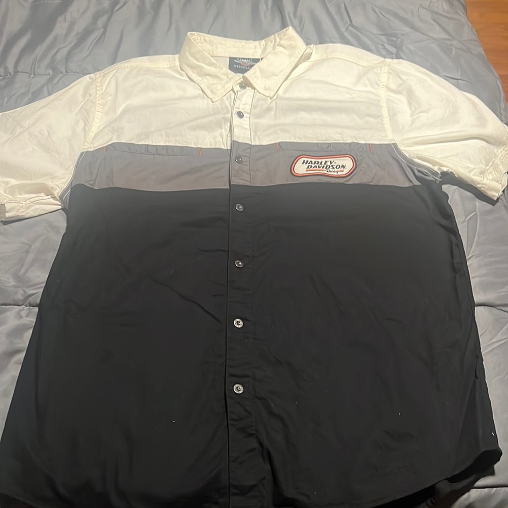 Harley Davidson XL short sleeve shirt , $50.00
